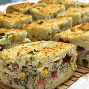 Torta de sardinha super rápida ana maria