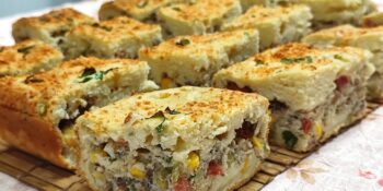 Torta de sardinha super rápida