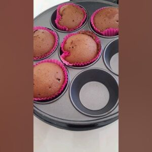 Cupcake na airfryer receita