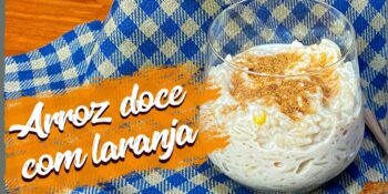 Arroz doce com laranja