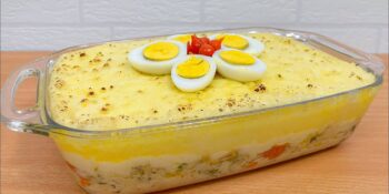 Bacalhau tamanho família super recheado