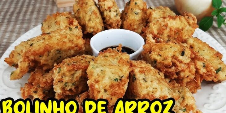 Bolinho de arroz integral receita