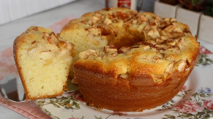 Bolinho de maçã com canela como preparar