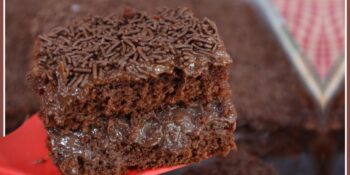 Bolo de brigadeiro para amor