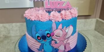 Bolo do stitch