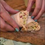 Burrito caseiro de frango para levar na marmita como preparar