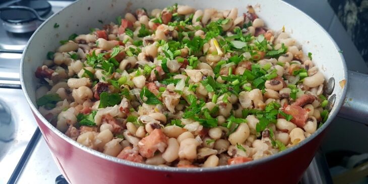Feijão de corda com 3 ingredientes receita