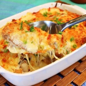 Filé de peixe cremoso receita