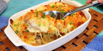 Filé de peixe cremoso