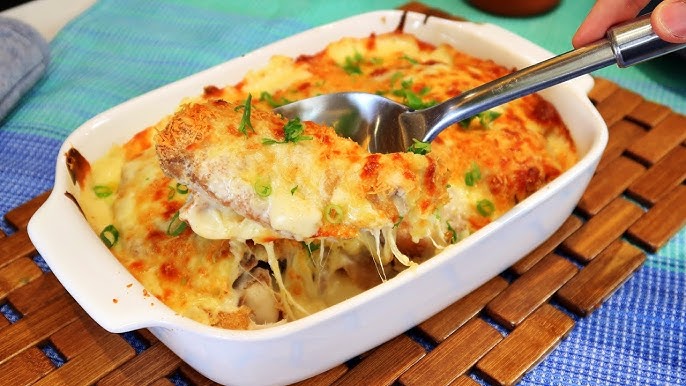 Filé de peixe cremoso receita