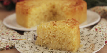 Mini bolo de aipim