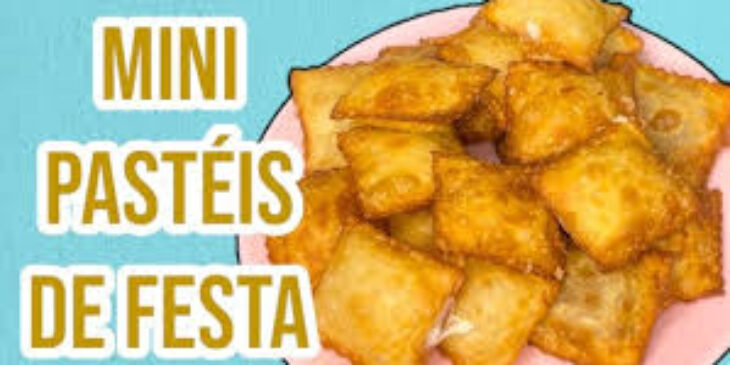 Mini pastéis de carne receita