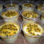 Mousse de maracujá no potinho receita