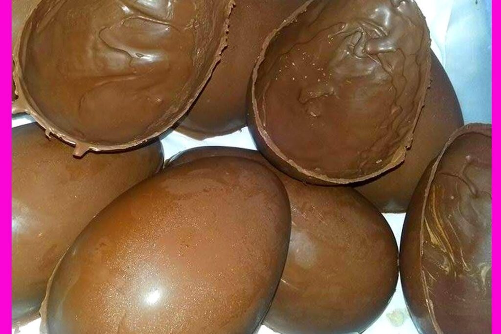 Ovo de páscoa caseiro para mim ana maria