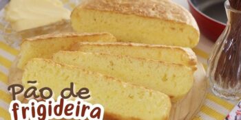 Pão de frigideira sem leite e trigo