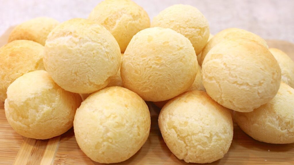 Pão de queijo prato receita