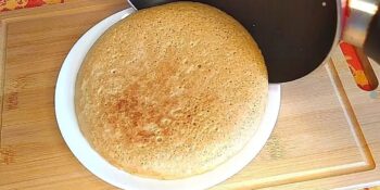Pão de frigideira com aveia e chia