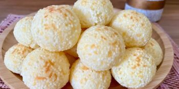 Pãozinho de tapioca com queijo