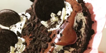 Sobremesa gelada com oreo