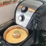 Sobremesa rápida na airfryer receita
