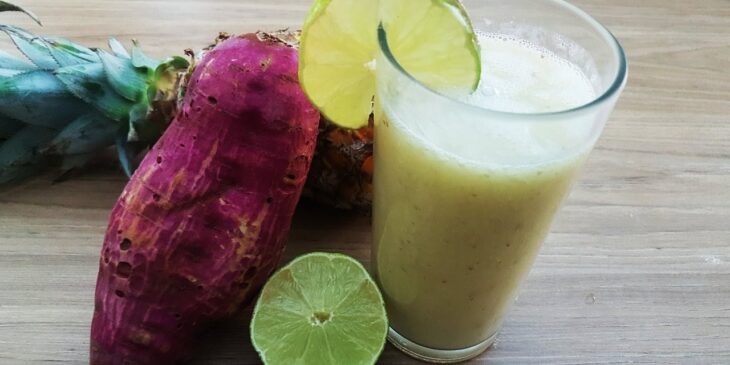Suco de batata doce com limão receita