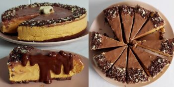 Torta gelada de doce de leite