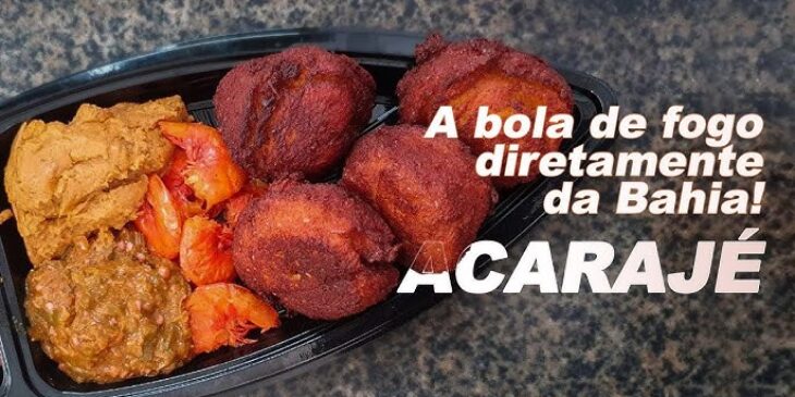 Acarajé com vatapá e camarão receita