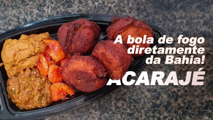 Acarajé com vatapá e camarão receita
