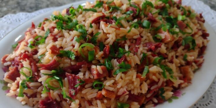 Arroz carreteiro com sobras receita