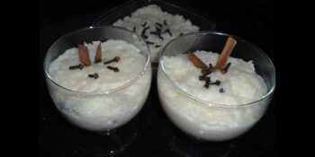Arroz doce com cravo