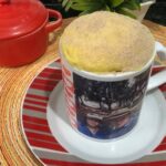 Bolo de fubá de caneca pronto em 3 minutos receita
