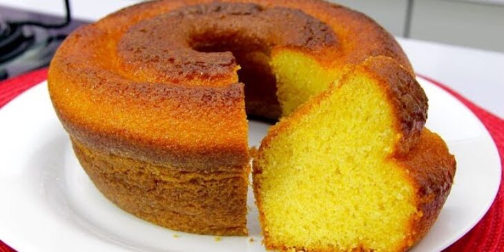 Bolo de fubá do caderninho da vovó