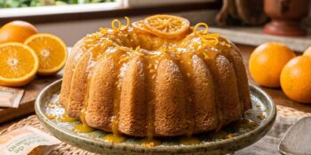Nem suco natural, nem leite: bolo de laranja com suco de saquinho e sabor de infância