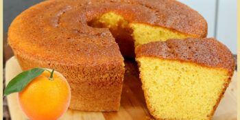 Bolo de laranja do caderno de vó