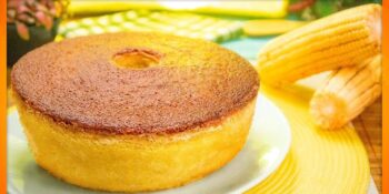 Bolo de milho low carb macio