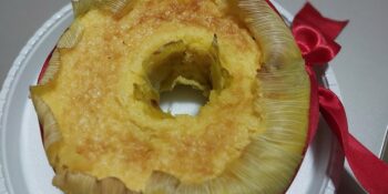 Bolo de pamonha cremoso