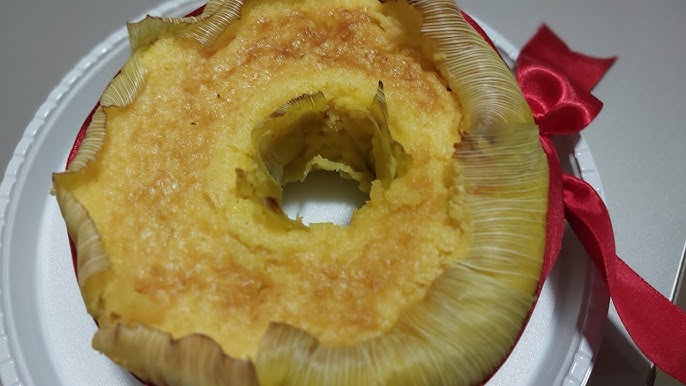 Bolo de pamonha cremoso tudo gostoso