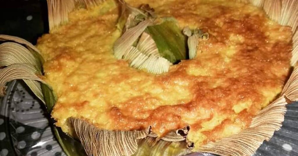 Bolo pamonha de São João receita