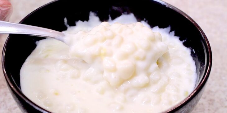 Canjica light receita