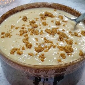 Canjica nordestina com amendoim receita