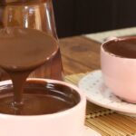 Chocolate quente Amaretto receita simples fácil