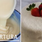 Cobertura branca com leite em pó receita