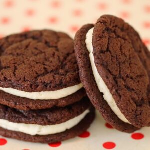 Cookie tipo oreo tudo gostoso