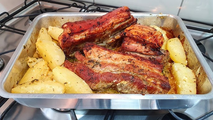 Costelinha de porco no forno receita
