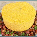 Cuscuz de milho cozido com sal receita