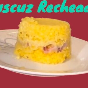 Cuscuz recheado no micro-ondas receita