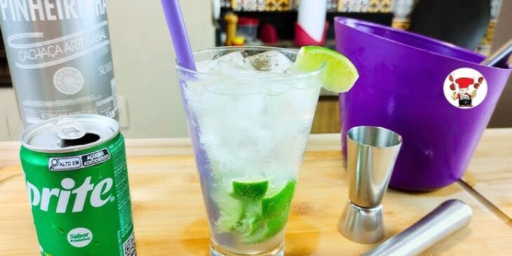 Drink de limão com Pitú simples receita