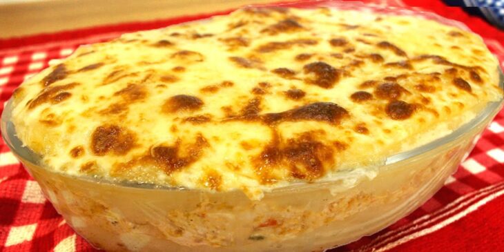 Escondidinho de aipim com frango receita