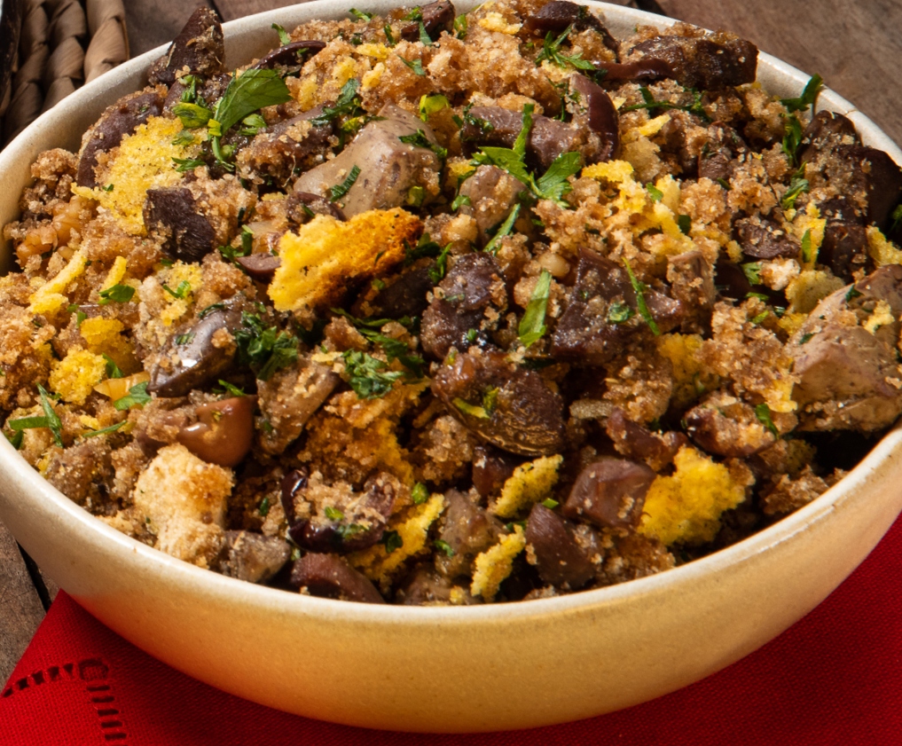 Farofa de miúdos do tempo da avó receita