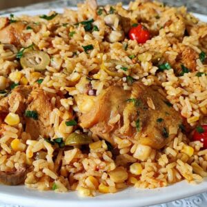 Galinhada mineira com açafrão receita